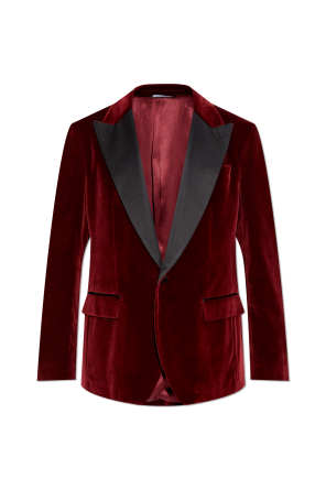ジャケット Dolce & Gabbana Fuchsia tweed blazer (F26X8TFMMHN F0758) Short raschel tweed jacket in Pink for Women | Dolce&Gabbana® US